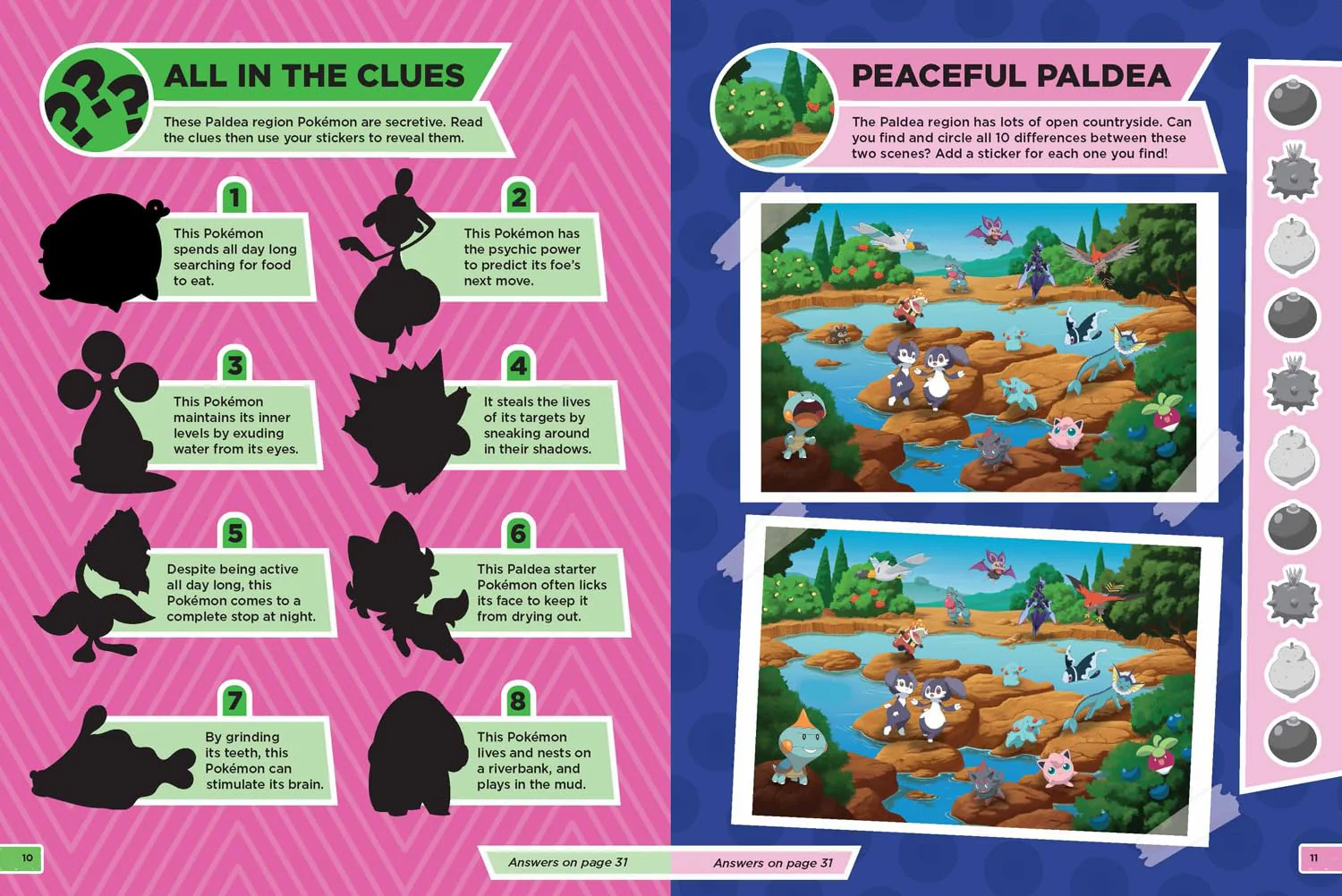 Pokemon: Welcome To Paldea Sticker Activity - Image 4