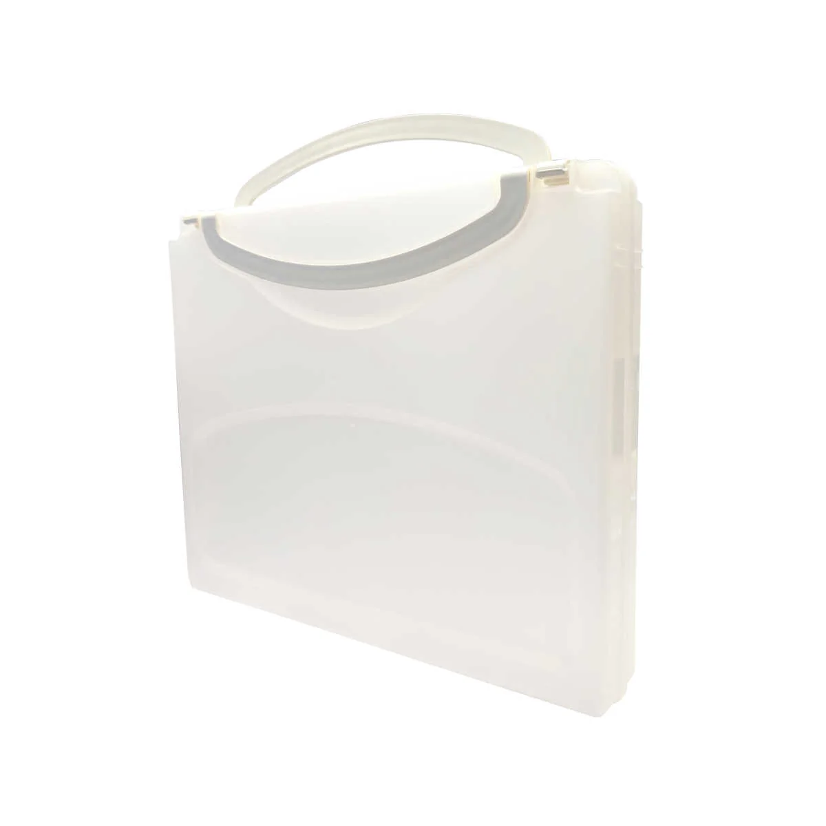 POP Bazic 2" Document Case with Handle (White) - Image 2