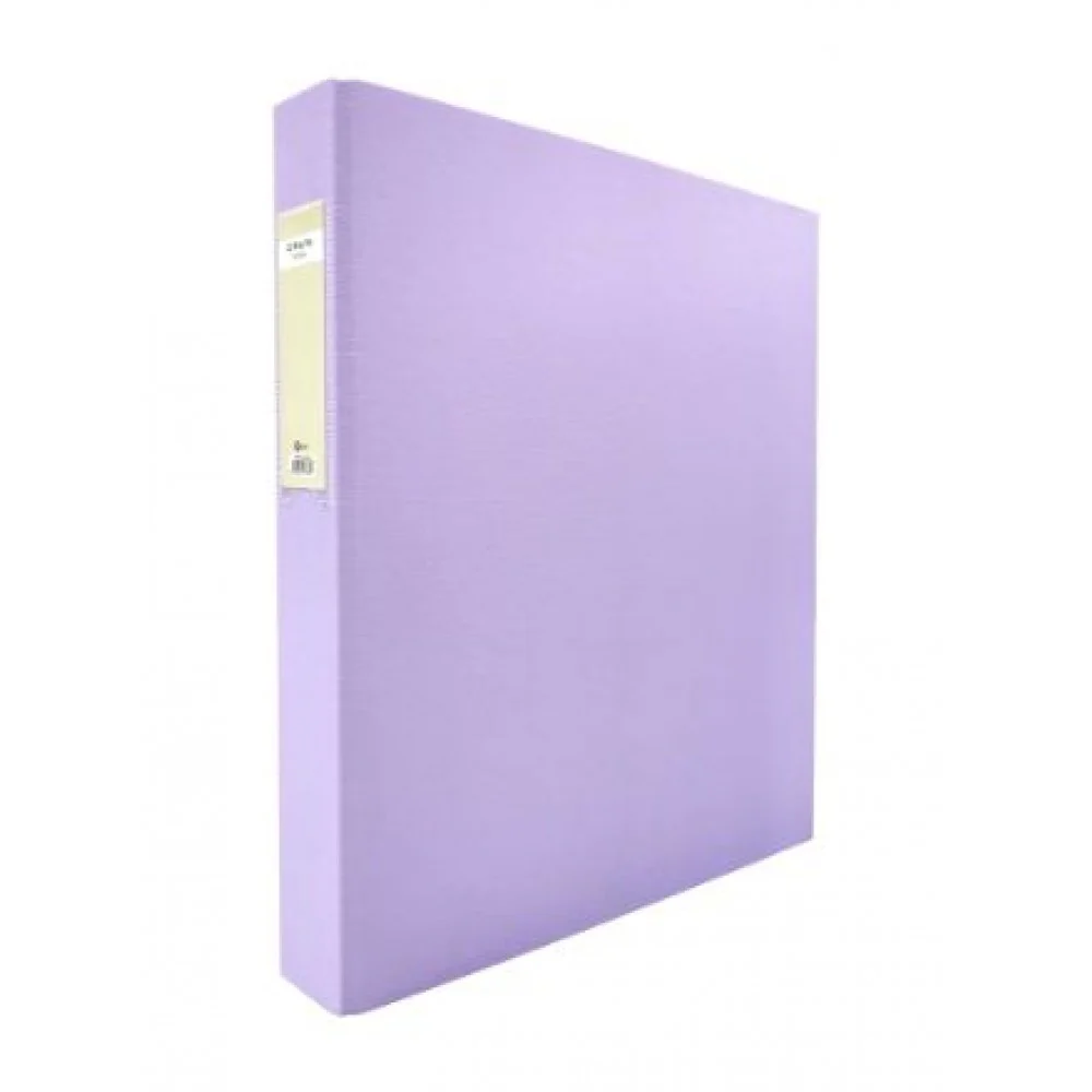POP BAZIC PP 2D RING FILE A4 25MM LAVENDER