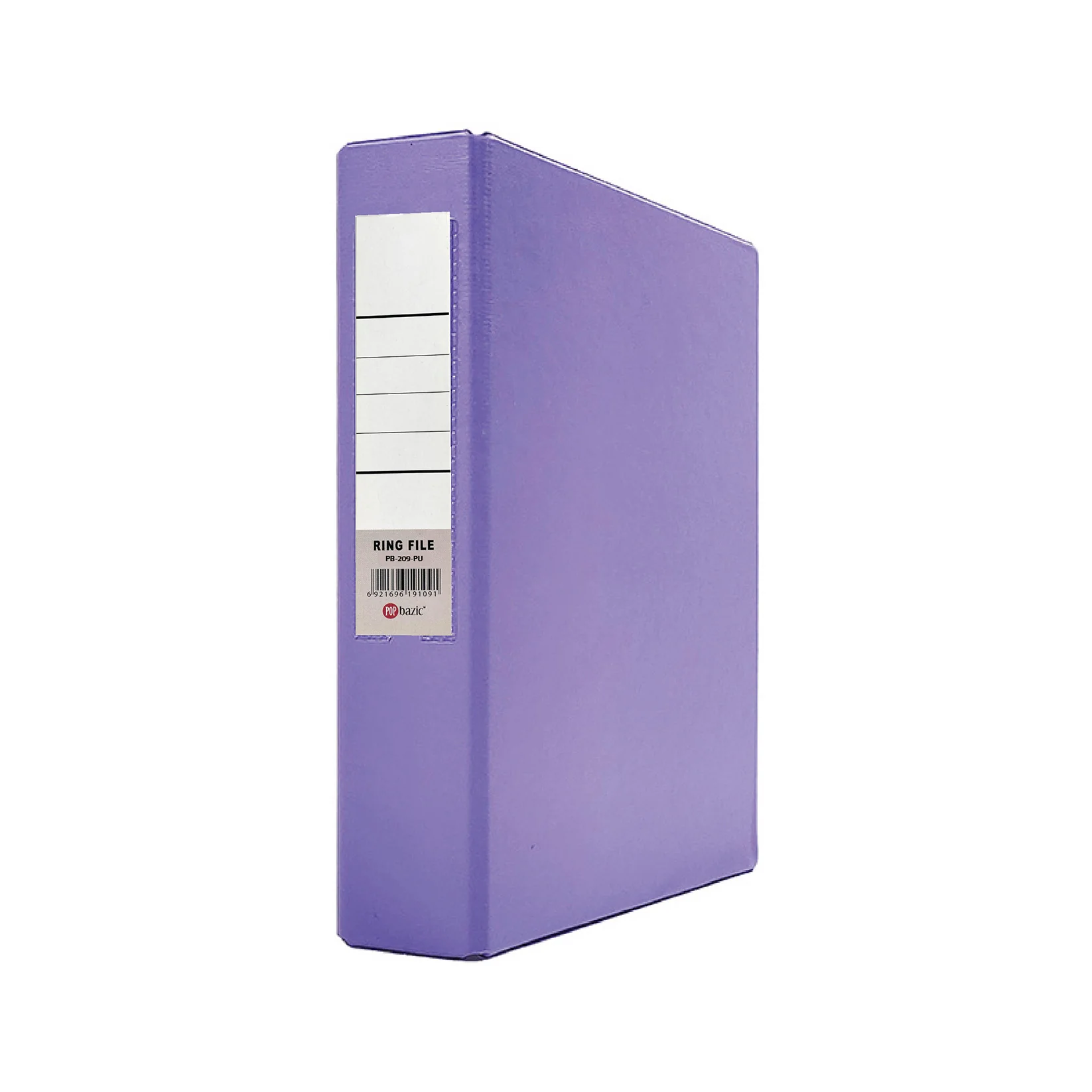 POP Bazic PVC 2D Ring File A5 Black - Image 4