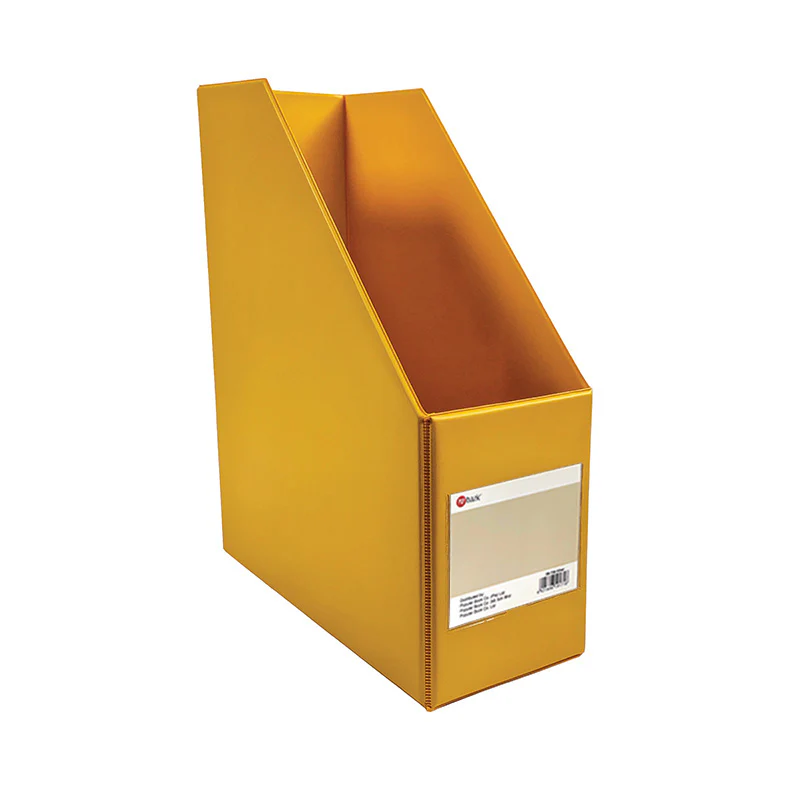 POP Bazic PVC MAGAZINE RACK BLK 4" - Image 3