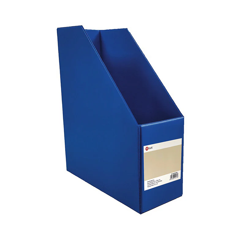 POP Bazic PVC MAGAZINE RACK BLK 4" - Image 6