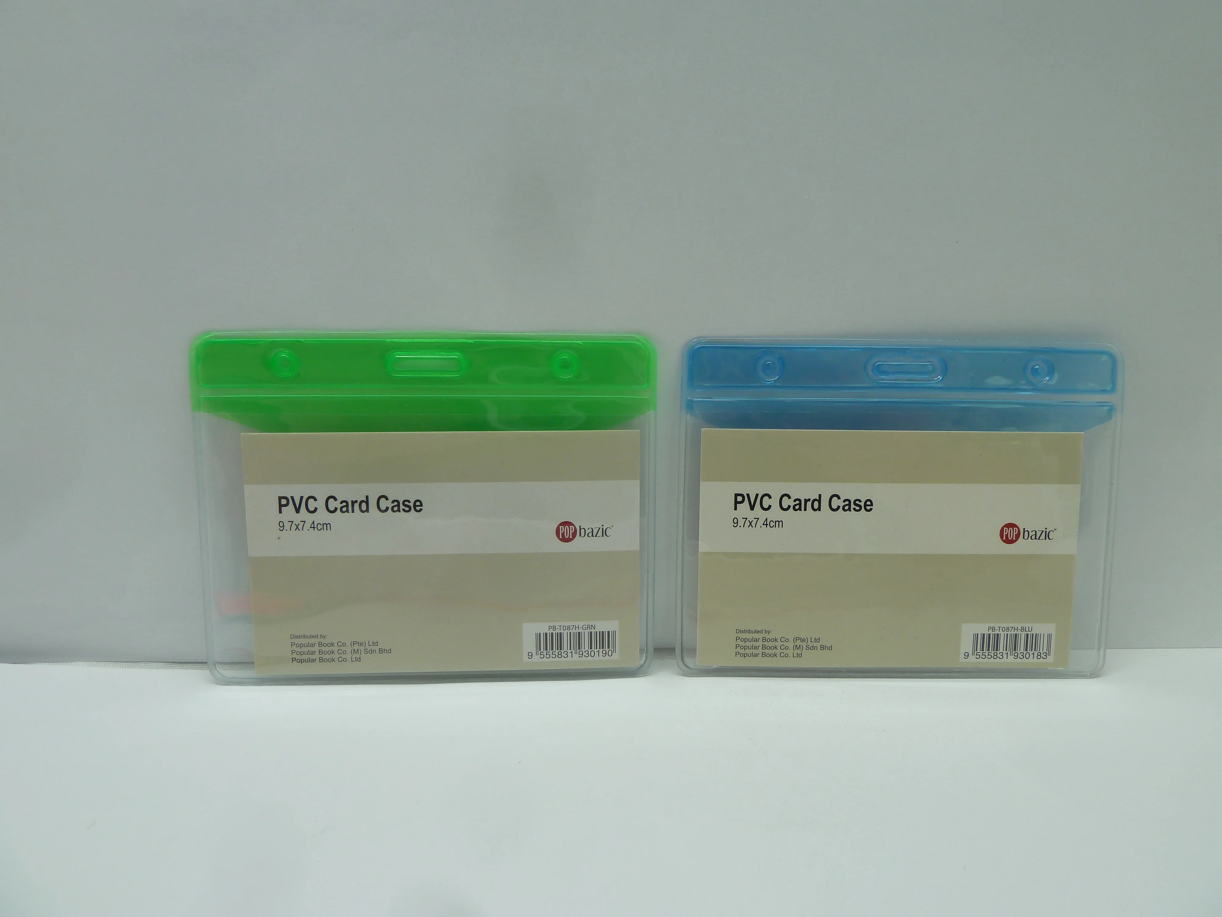 Pop Bazic Pvc Soft Card Case 11.3cm X 9.6cm (horizontal)