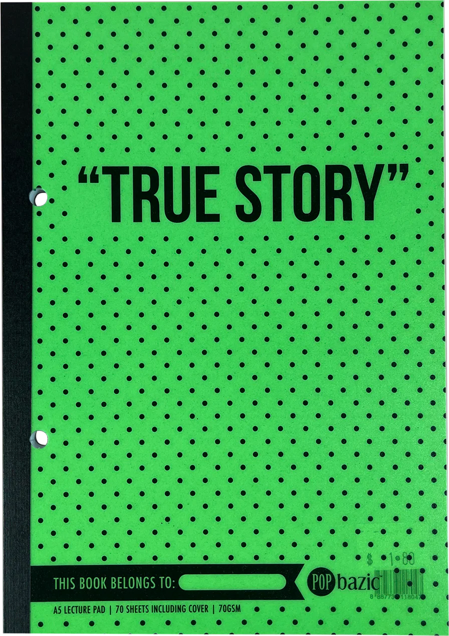POP Bazic Writing Pad A5 70's - Image 3
