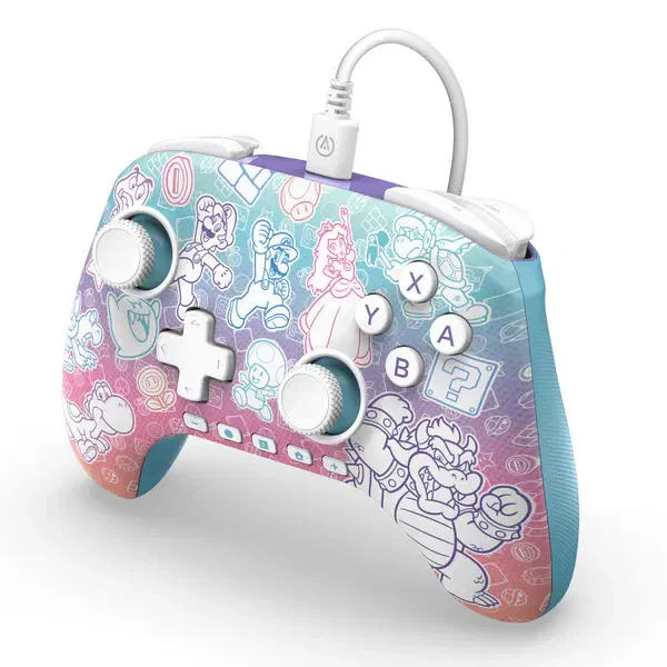 PowerA Advantage Wired Controller for Nintendo Switch 2- Mushroom Kingdom - Image 2