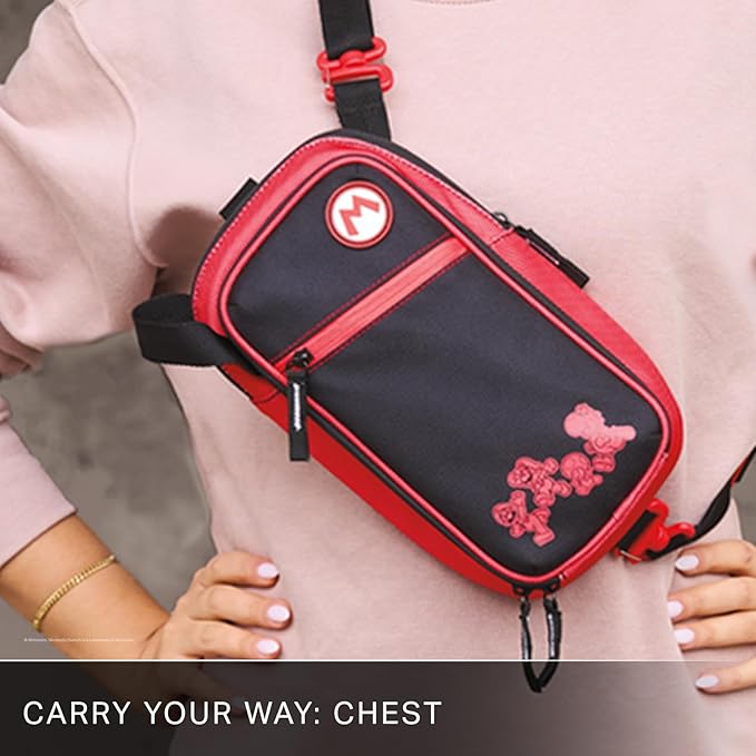 PowerA Crossbody Bag for Nintendo Switch - Mario and Friends (Officially Licensed) - Image 4