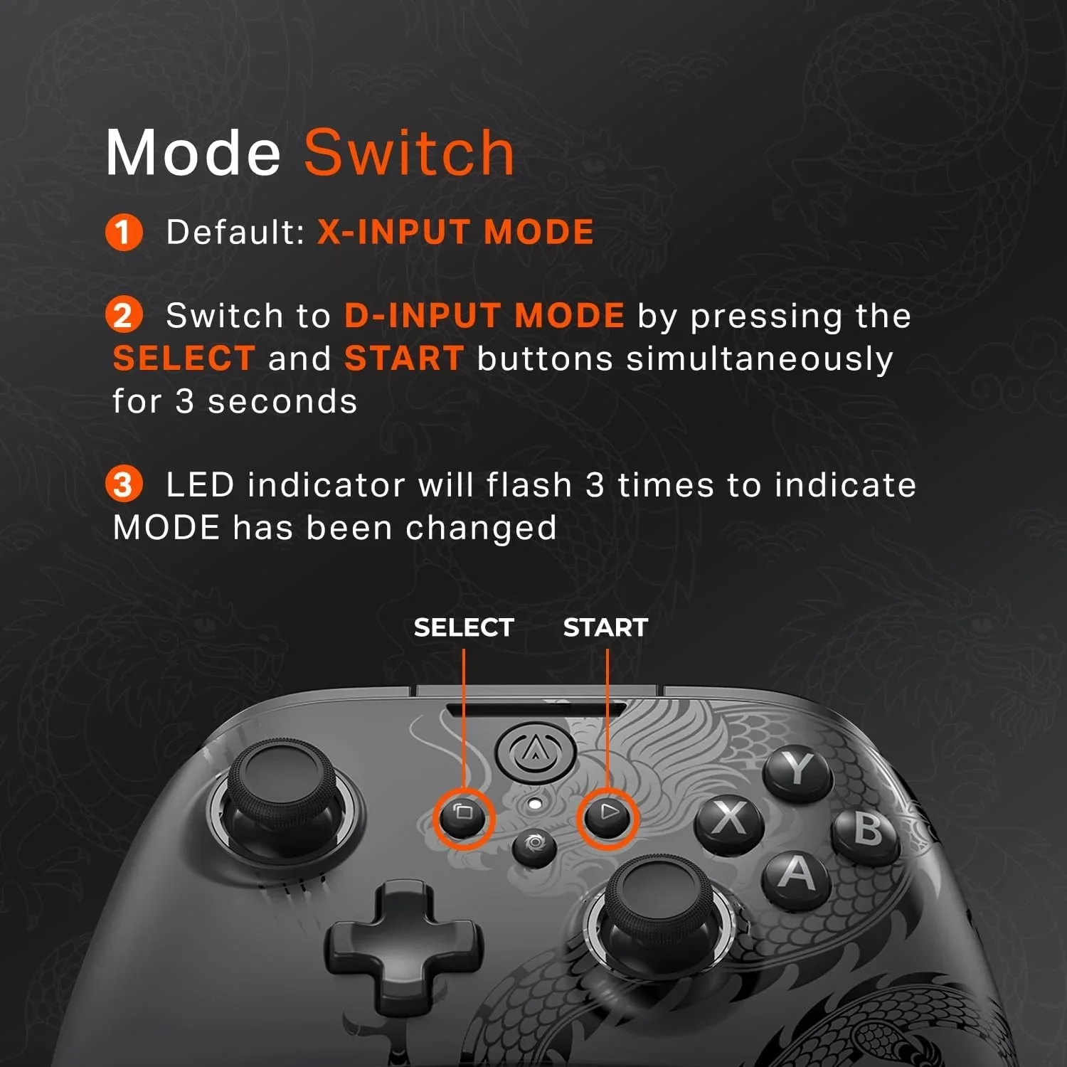 PowerA PC Wireless Controller - Battle Dragon - Image 4