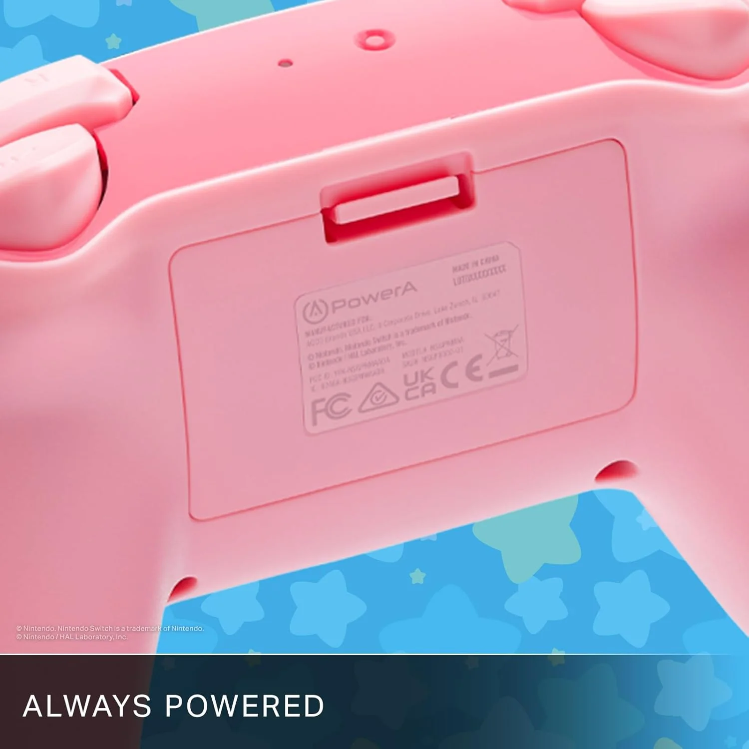 PowerA Wireless Controller for Nintendo Switch - Kirby Mouthful (Officially Licensed) - Image 2