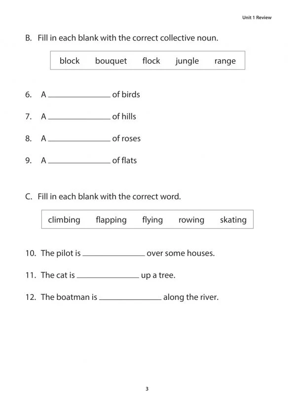 Primary 1 English Practice Papers Second Edition - Image 5