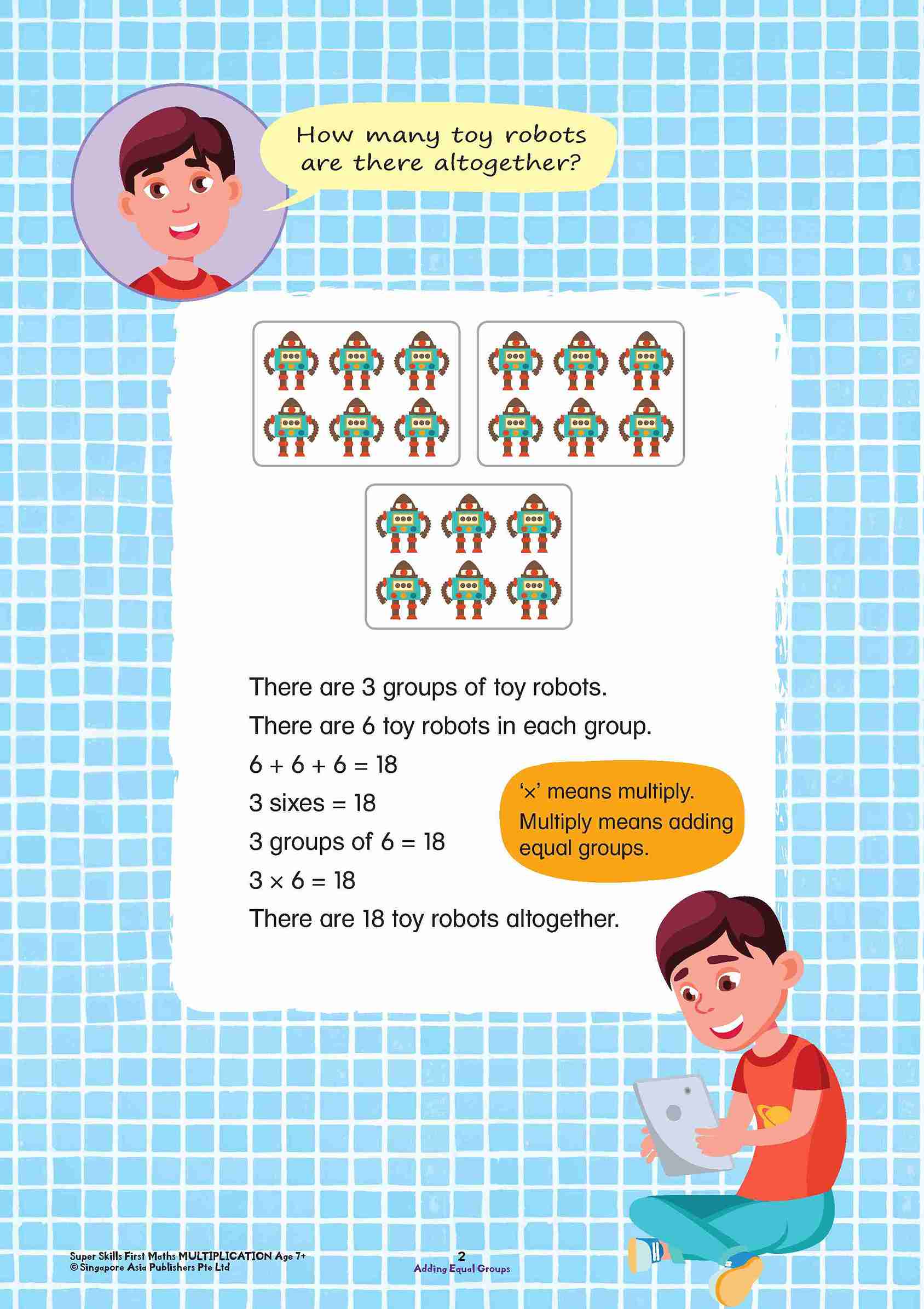 Primary 1 Super Skills First Maths MULTIPLICATION Age 7+ Years - Image 5