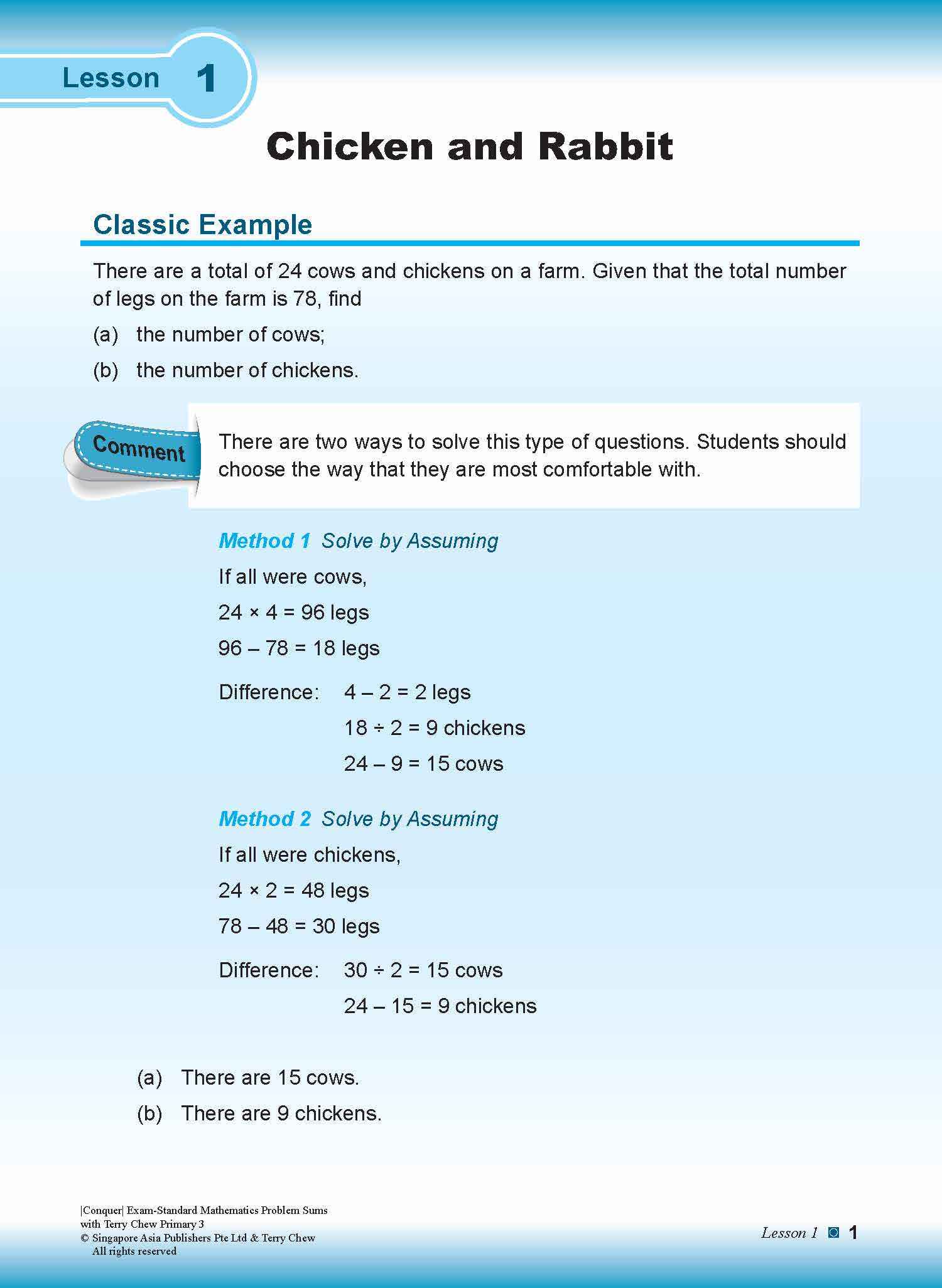 Primary 3 Conquer EXAM-STANDARD Mathematics PROBLEM SUMS with Terry Chew - 2nd Edition - Image 4