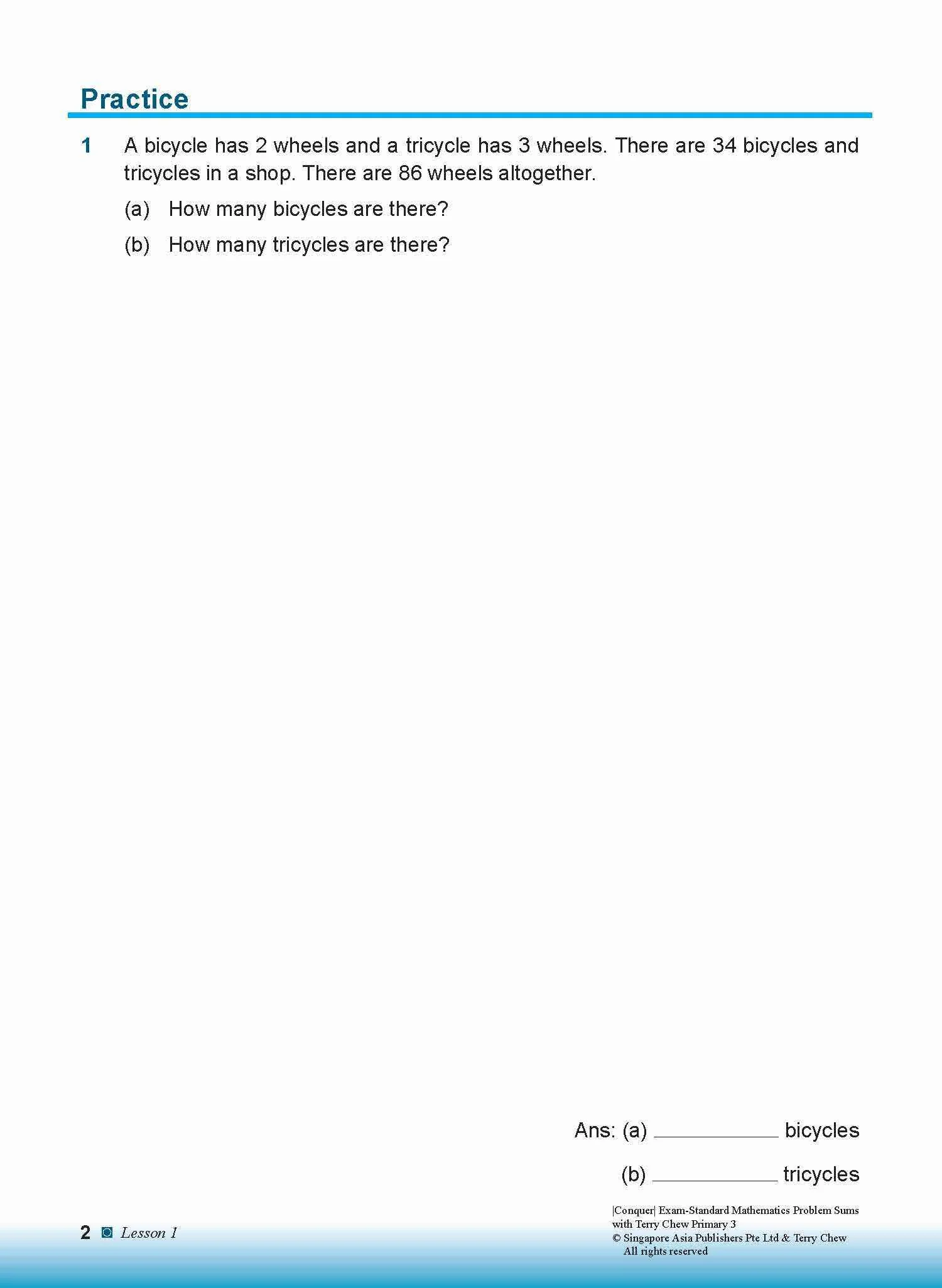 Primary 3 Conquer EXAM-STANDARD Mathematics PROBLEM SUMS with Terry Chew - 2nd Edition - Image 5