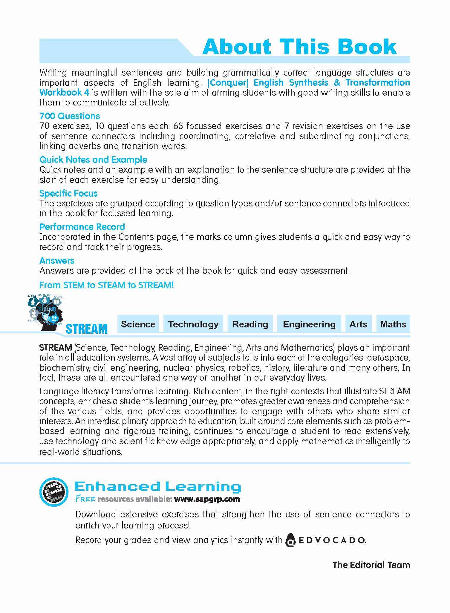 Primary 4 Conquer English Synthesis & Transformation Workbook 4-4th Edition - Image 2