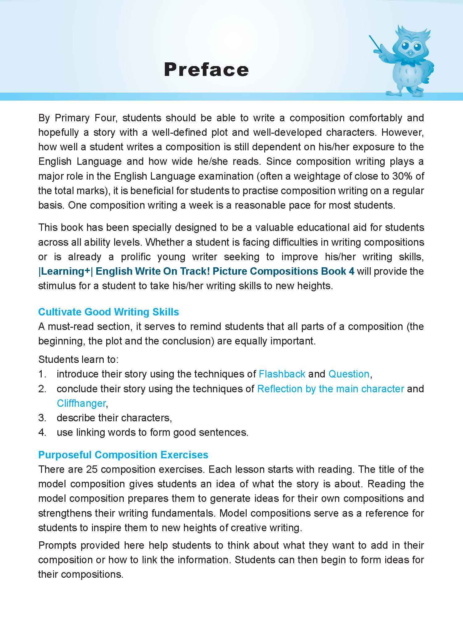Primary 4 LEARNING+ English Write on Track! PICTURE COMPOSITIONS Book 4 - 2nd Edition - Image 2