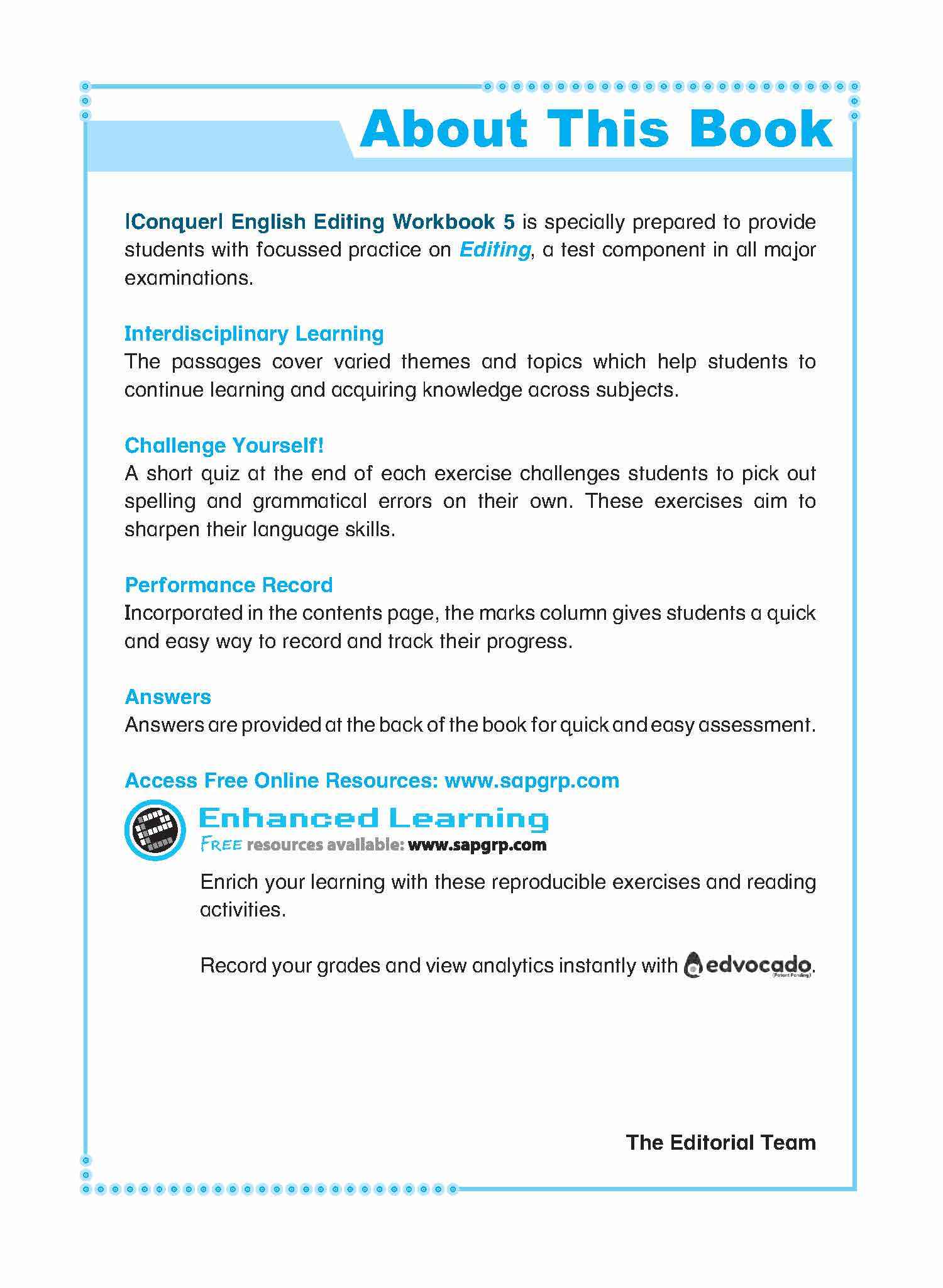 Primary 5 Conquer English Editing Workbook 5-5th Edition - Image 2