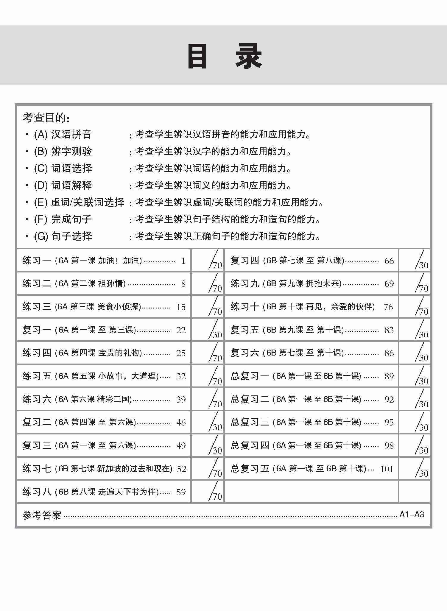 Primary 6 Conquer Chinese Language and Usage-5th Edition / 新编 攻克 小六华文 语文应用 6A/6B - Image 3