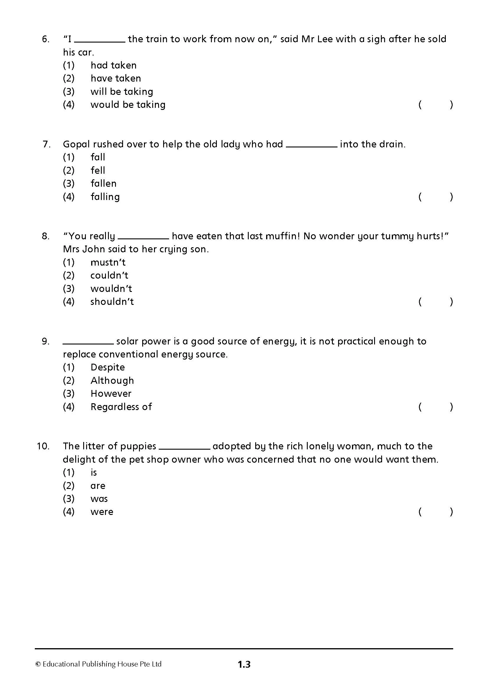 Primary 6 English Mid-Year Review Papers - Image 5