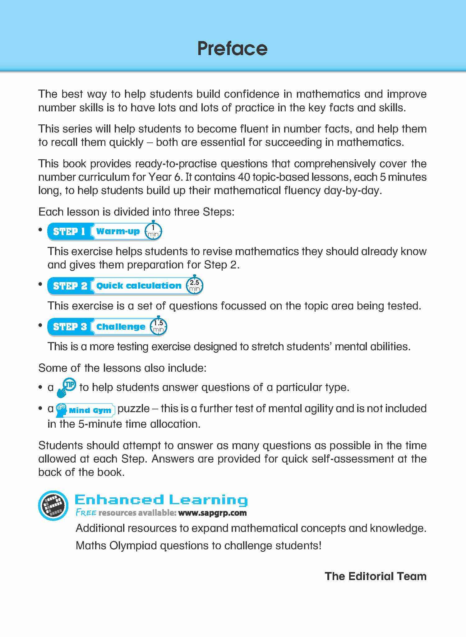 Primary 6 Learning+ Mathematics by the Minute Workbook 6 - Image 2