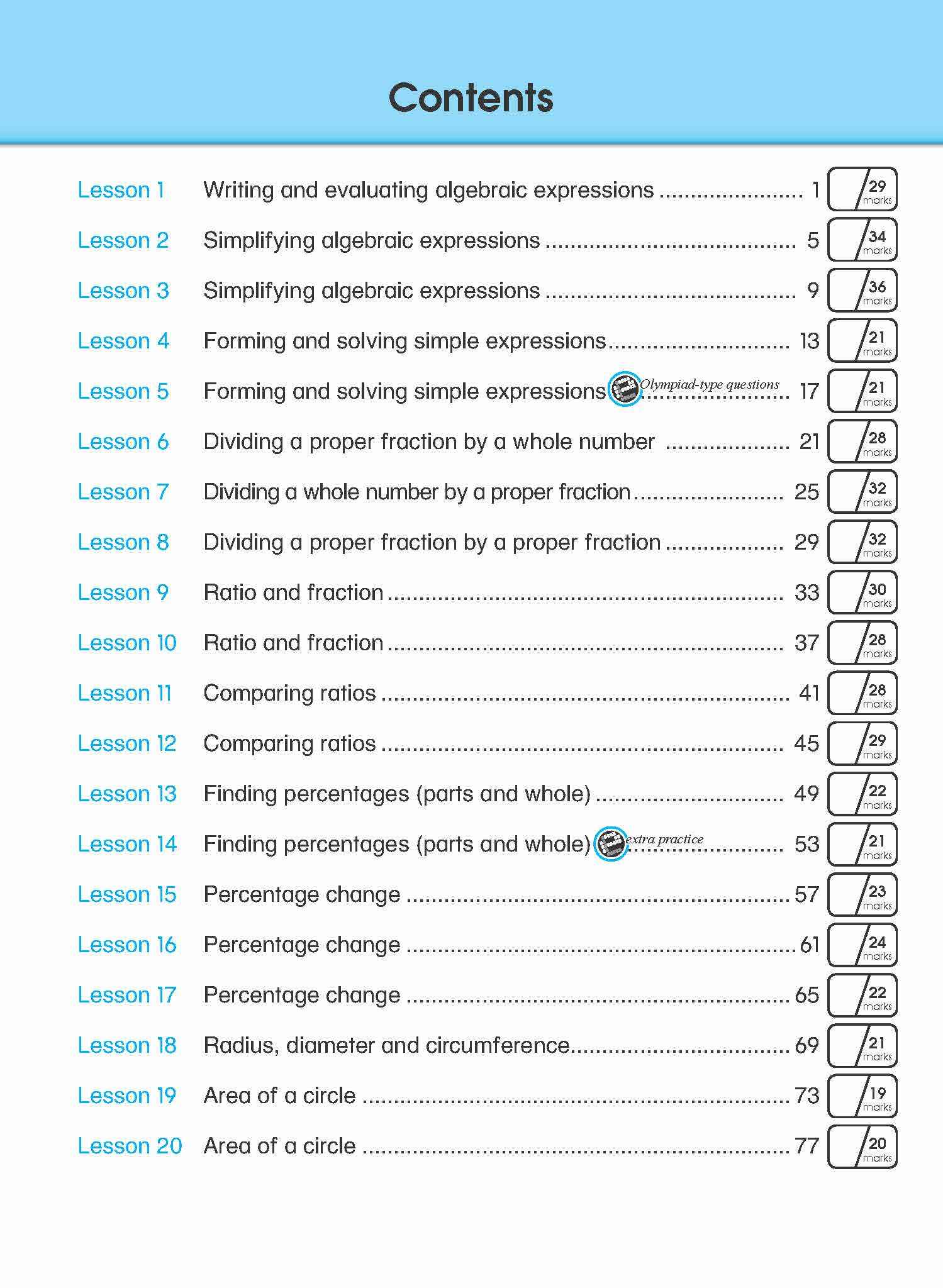 Primary 6 Learning+ Mathematics by the Minute Workbook 6 - Image 3