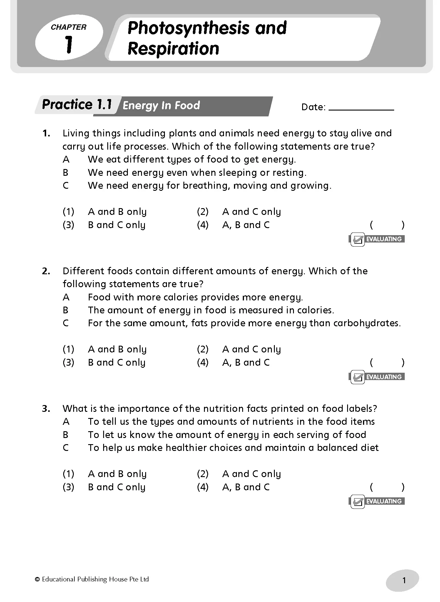 Primary 6 Science Practice - Image 3