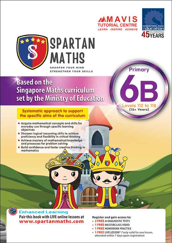 Primary 6B Spartan Maths (Levels 112 to 118)