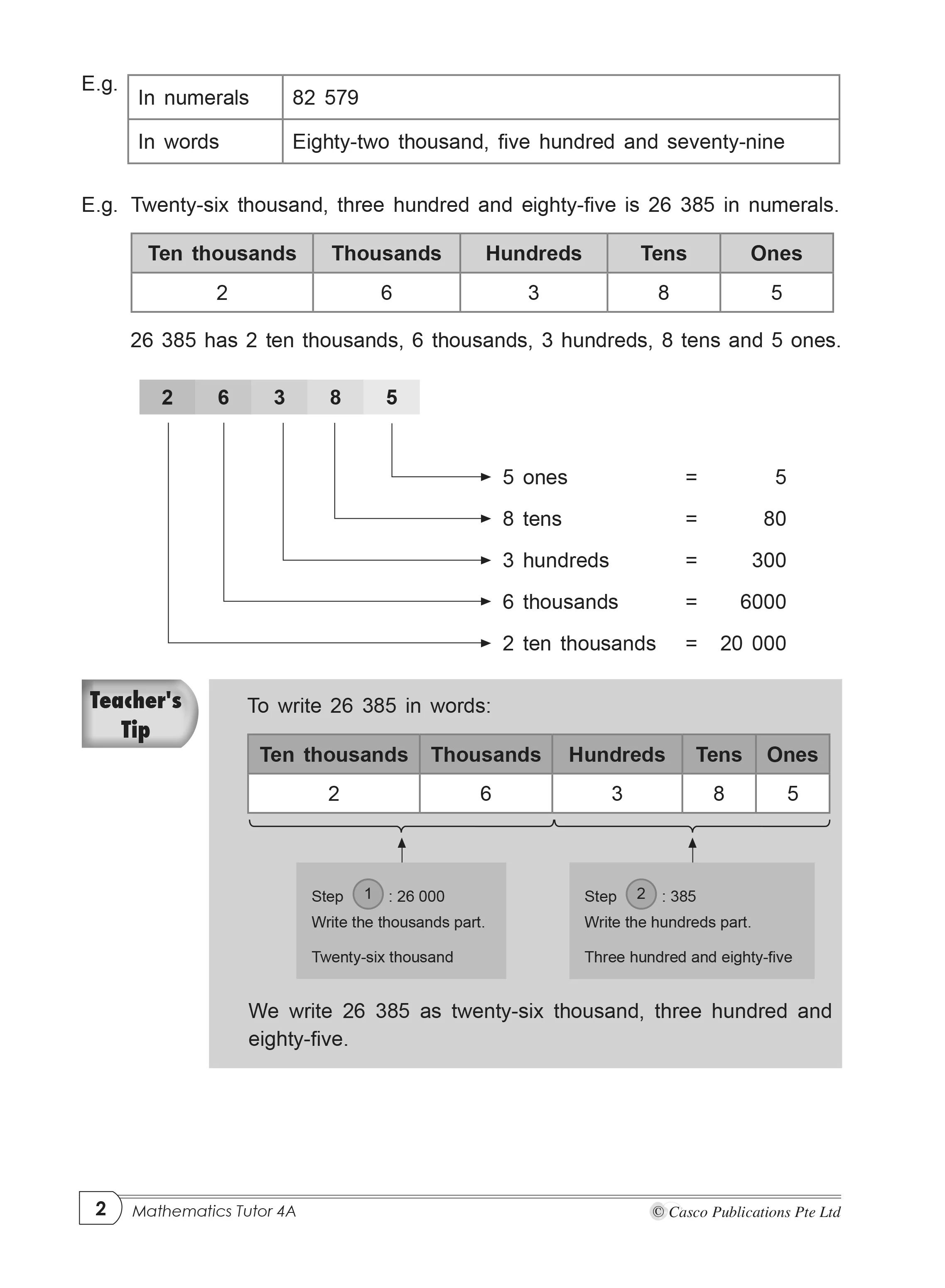 Primary Maths Tutor 4A Volume 1 - 2nd Edition - Image 4