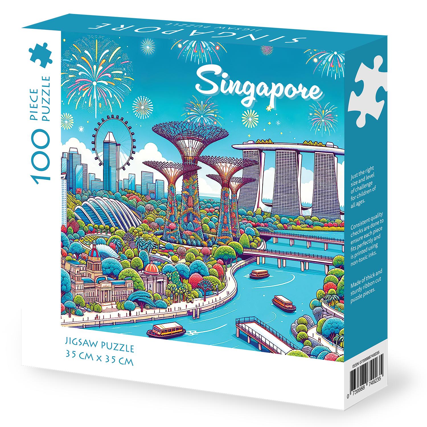 Ps Puzzles Garden City 100pcs - Image 2