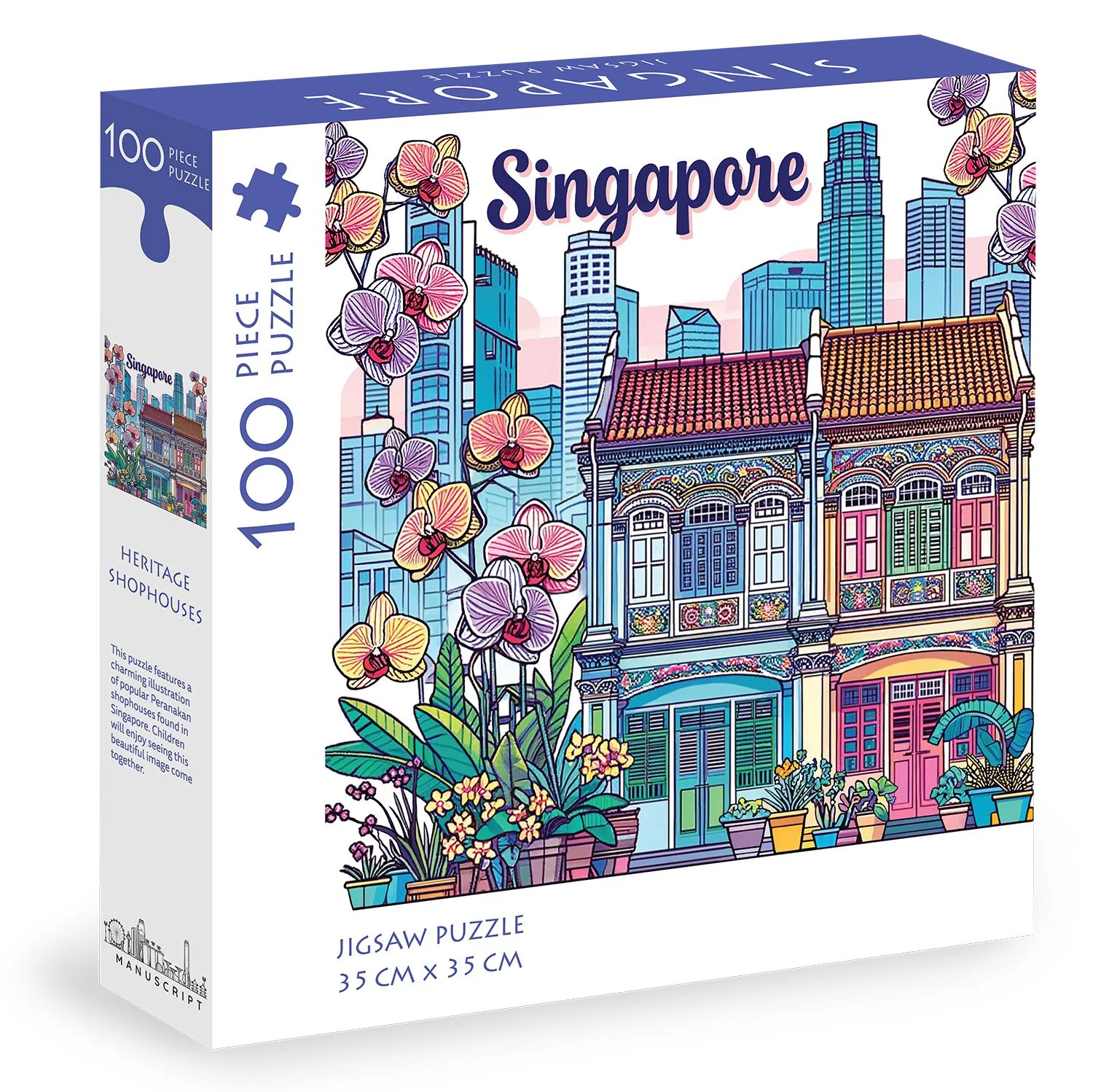 Ps Puzzles Shophouses 100pcs