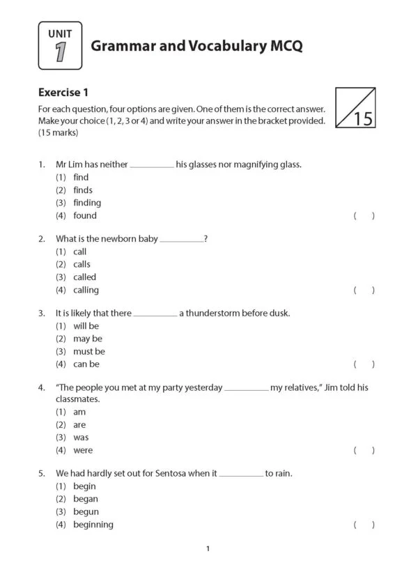 PSLE English Practice in Language Use - Image 2