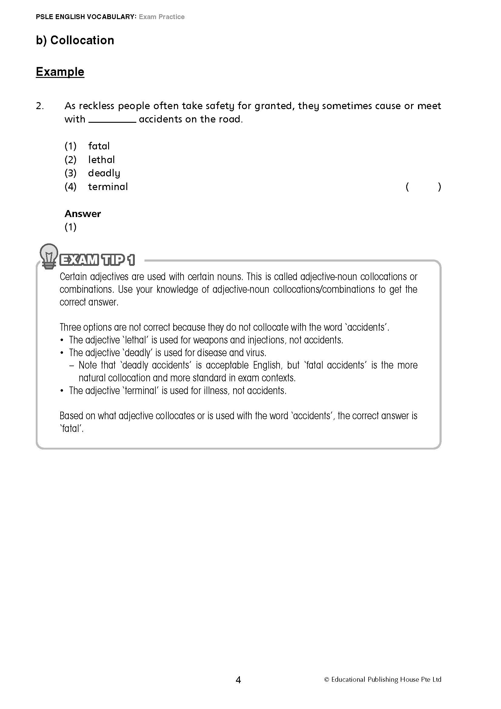 PSLE English Vocabulary Exam Practice - Image 5