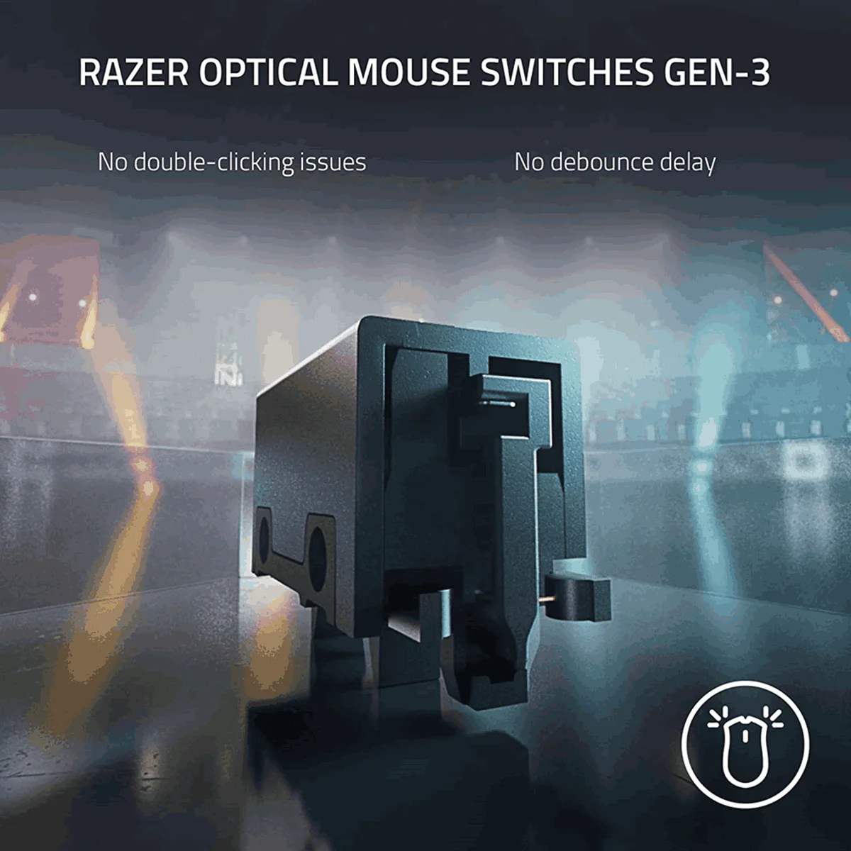 Razer DeathAdder V3 Pro Ergonomic Wireless Gaming Mouse Black - Image 4