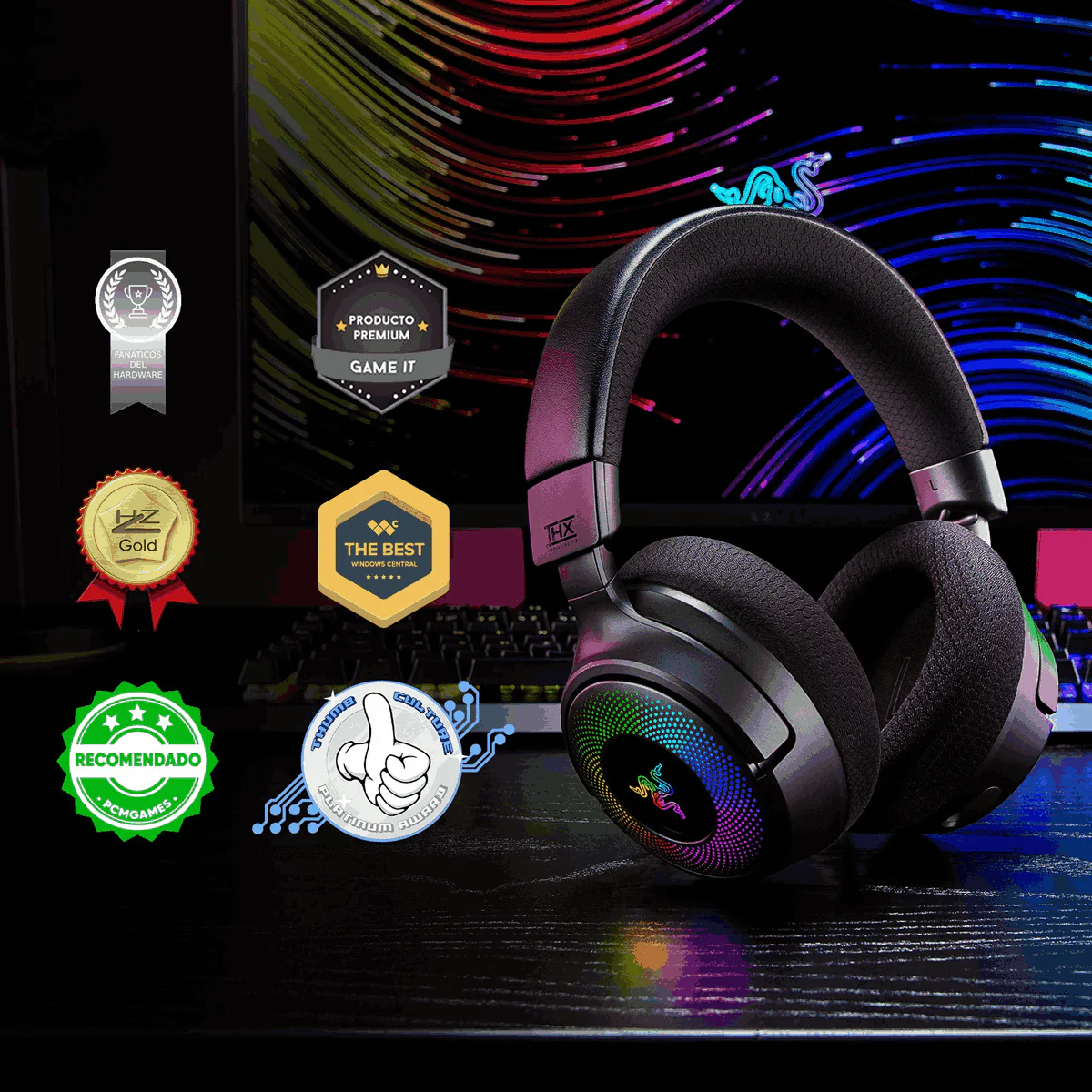 Razer Kraken V4 Wireless Gaming Headset - Image 4