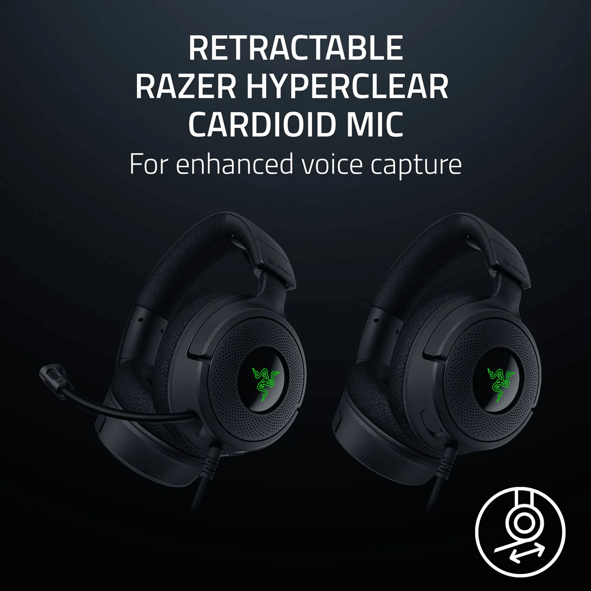 Razer Kraken V4 X Wired Gaming Headset - Image 3