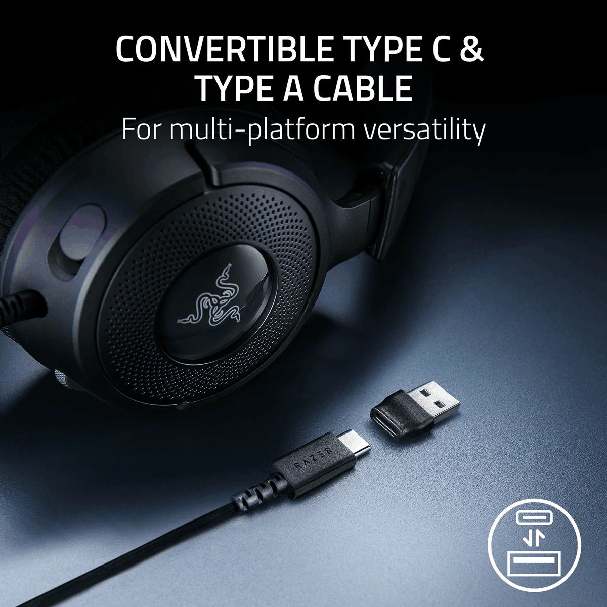 Razer Kraken V4 X Wired Gaming Headset - Image 4