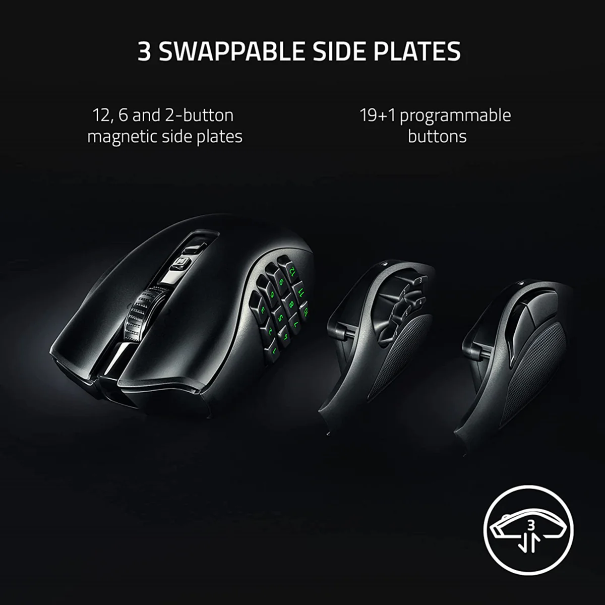 Razer Naga V2 Pro Wireless MMO Gaming Mouse - Image 2