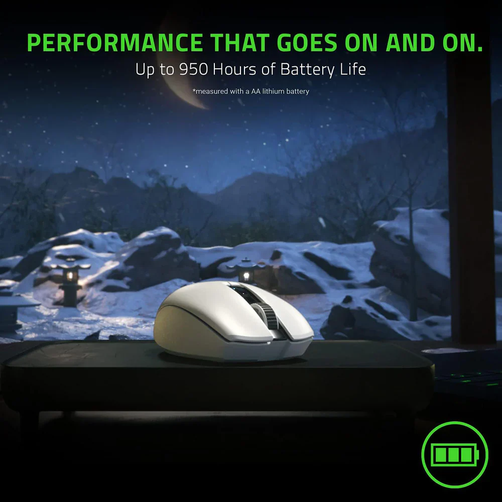 Razer Orochi V2 Wireless Gaming Mouse (Quartz) - Image 4