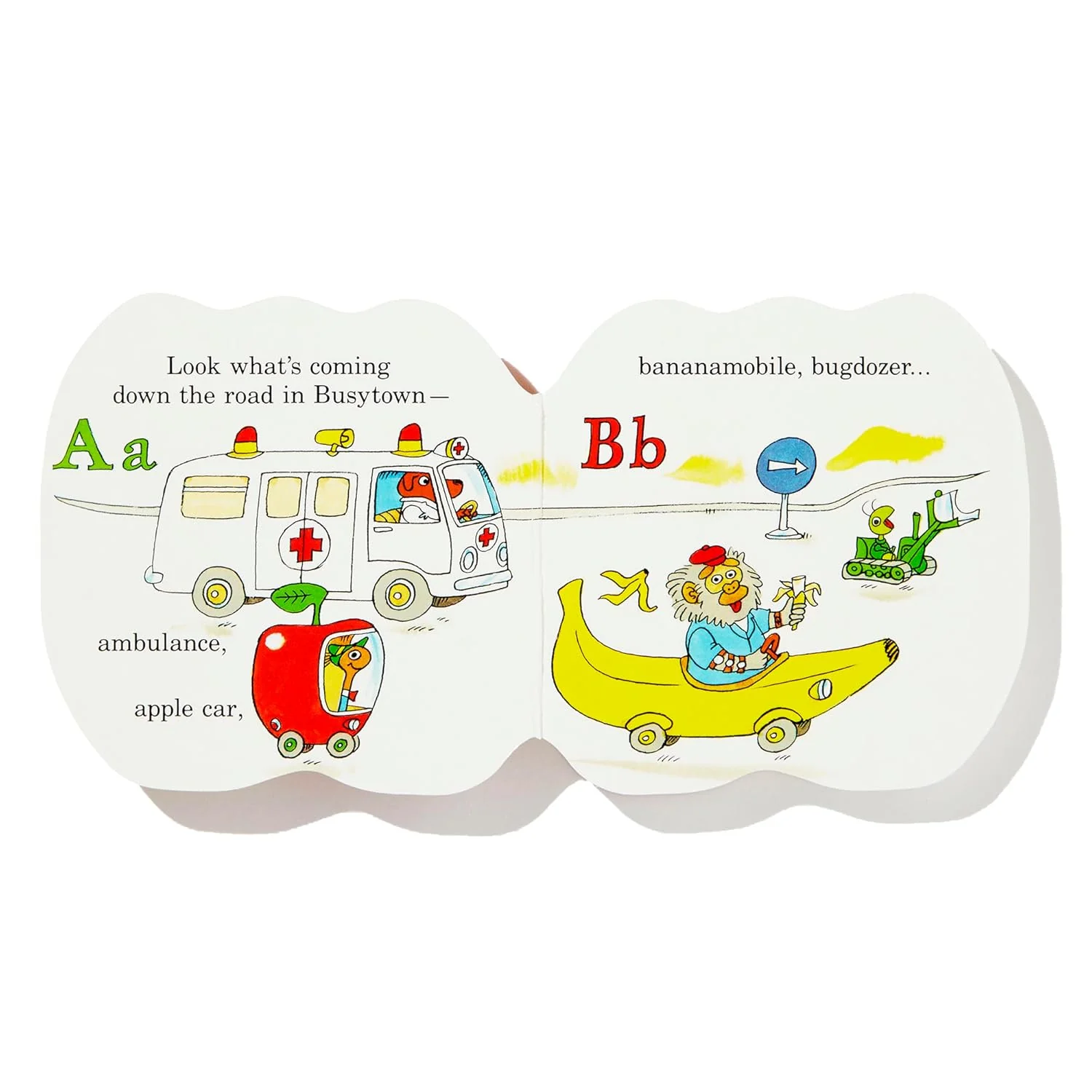 Richard Scarry's Cars and Trucks from A to Z (Board Book) - Image 3