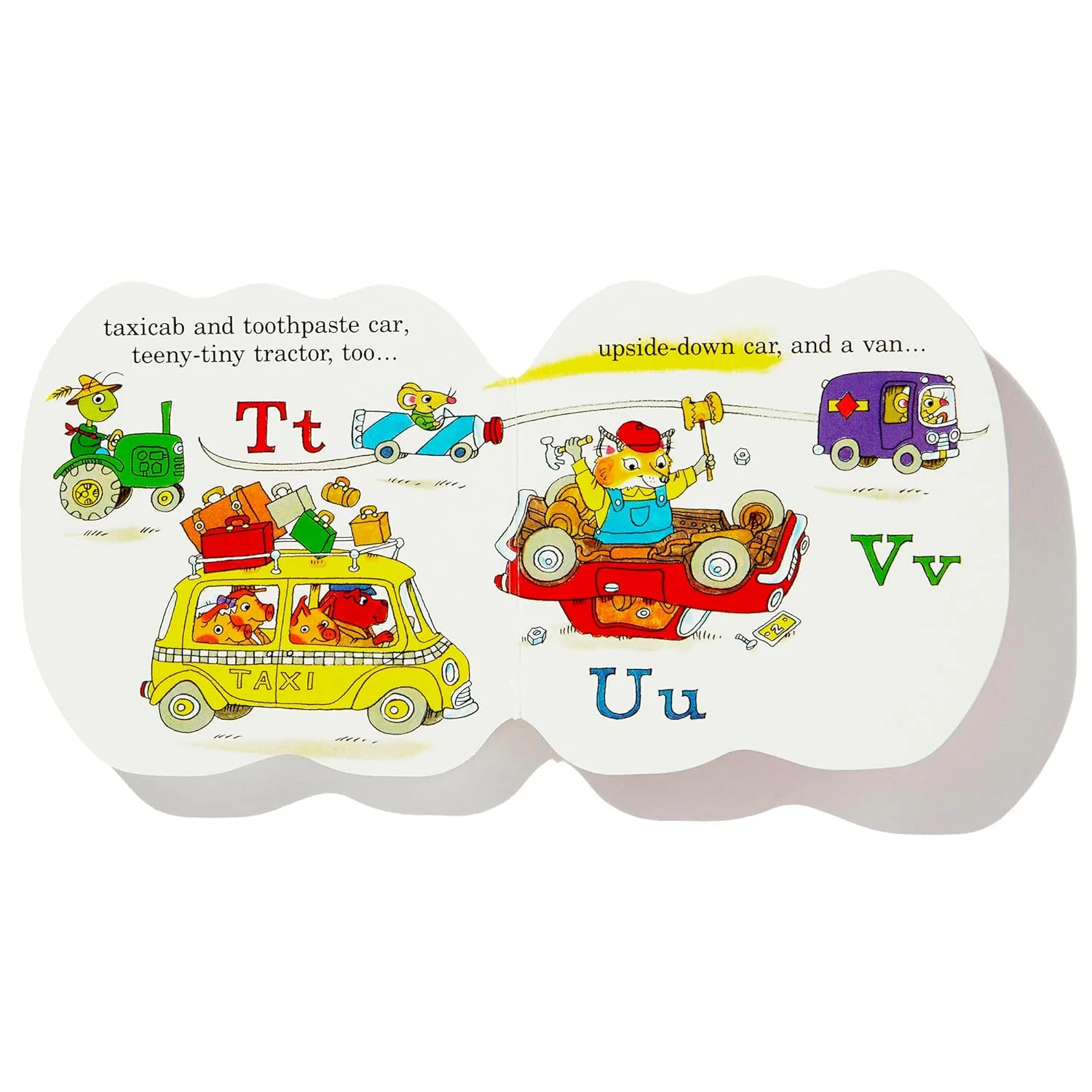 Richard Scarry's Cars and Trucks from A to Z (Board Book) - Image 4