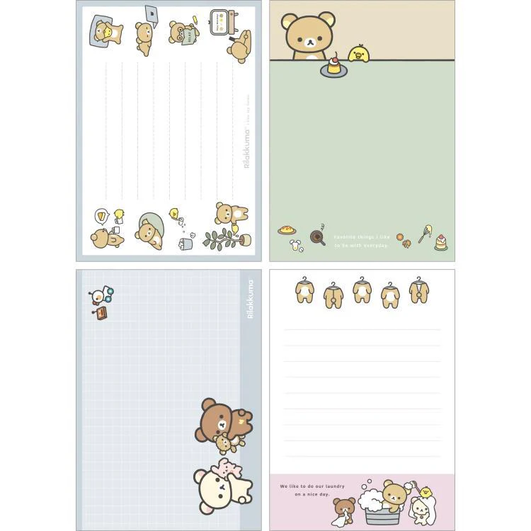 Rilakkuma A6 Memo Pad - White - Image 2