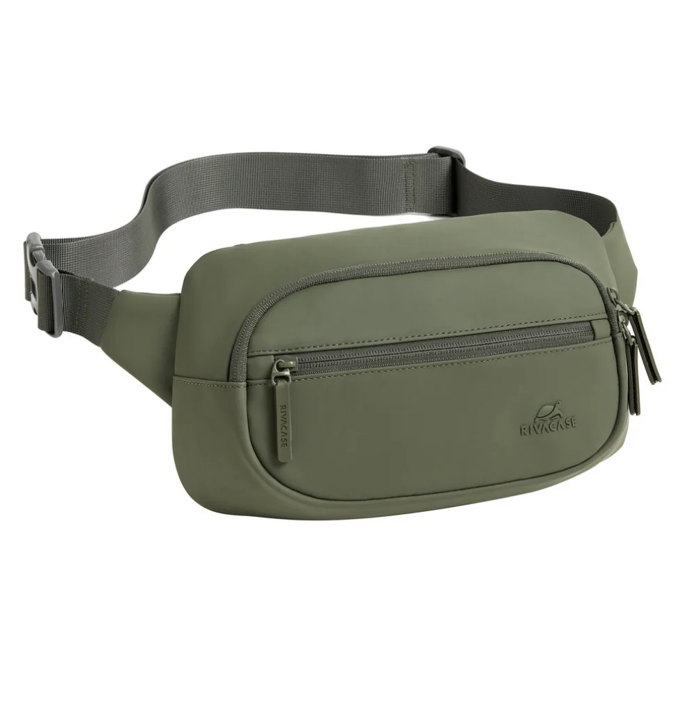 Rivacase 7812 Eden-ECO Waist/Sling Bag, Size M - Olive Green - Image 2