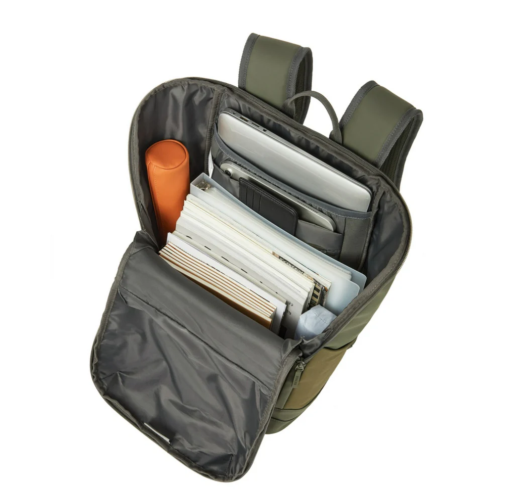 Rivacase 7856 Eden-ECO Urban Backpack 15.6" 20L - Olive Green - Image 4
