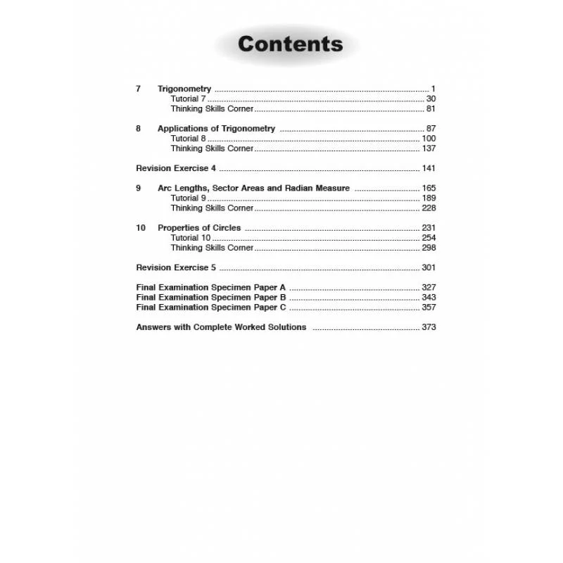 Secondary 3B Express Mathematics Tutor-3rd Edition - Image 2