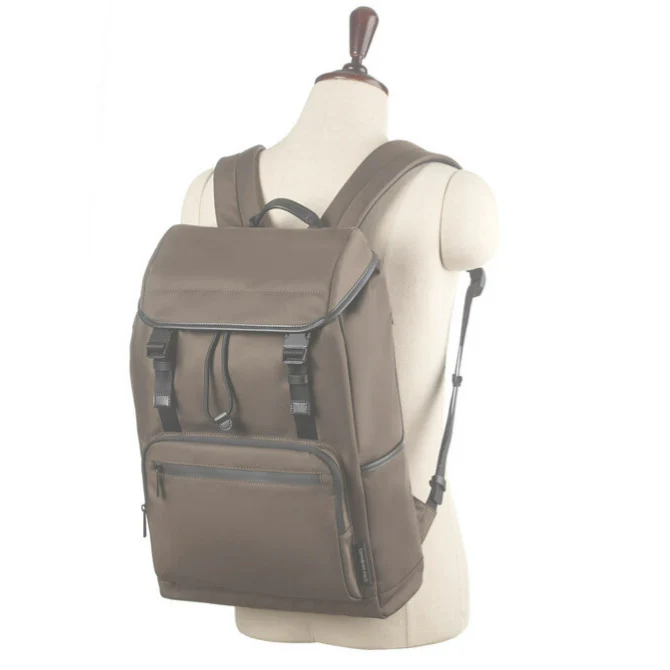 Samsonite ELLWOOD FLAP Backpack - Dark Brown - Image 5