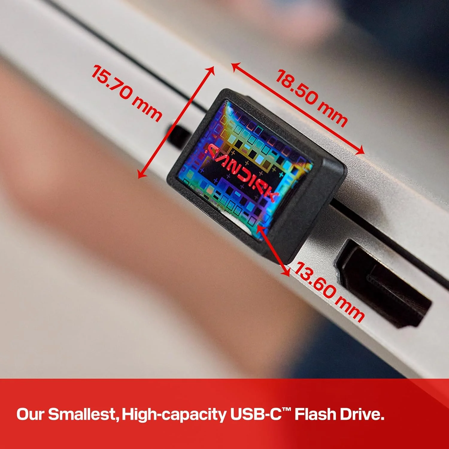 SanDisk Extreme Fit USB-C Flash Drive 400 MB/s - Image 8