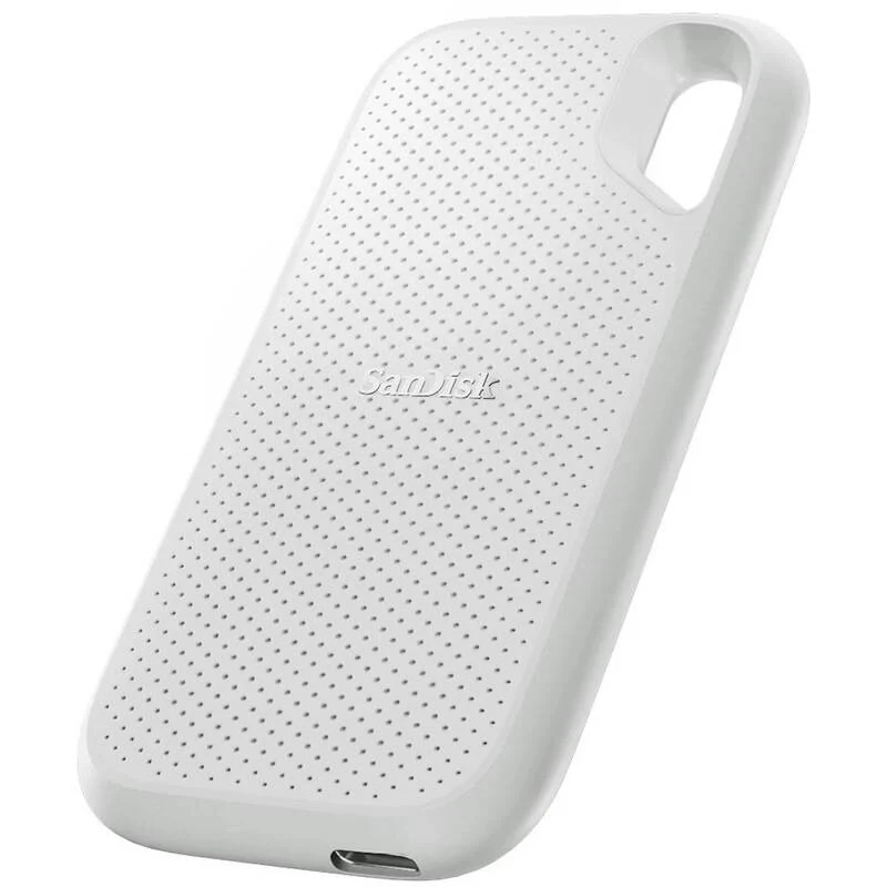 SanDisk Extreme Portable 1TB External SSD (SDSSDE61-1T00-G46W) - White - Image 3