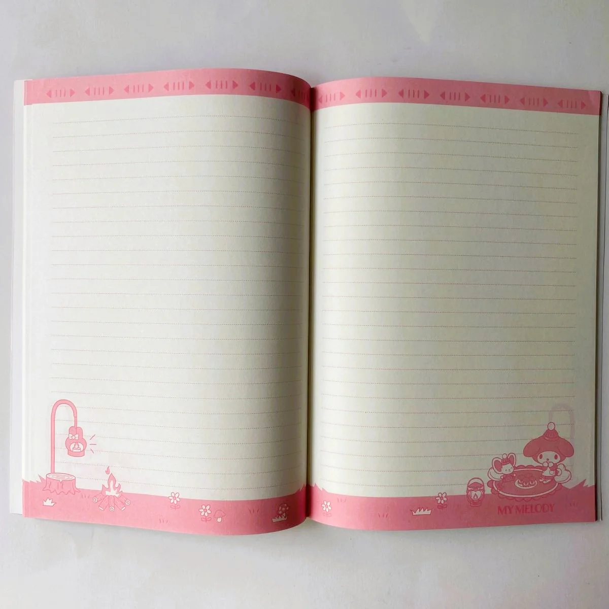 SANRIO B5 SEWING NOTEBOOK (MY MELODY) MXLYBJ04-MM - Image 2