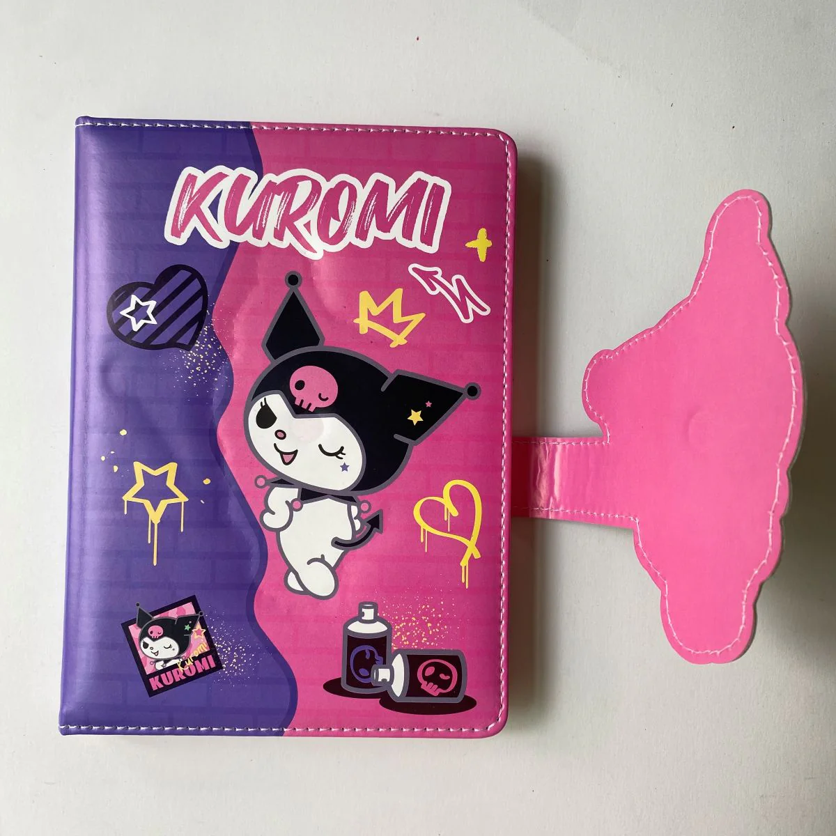 SANRIO B6 NOTEBOOK WITH MAGNET FLAP (KUROMI) MXTYBJ02-KU-A - Image 3