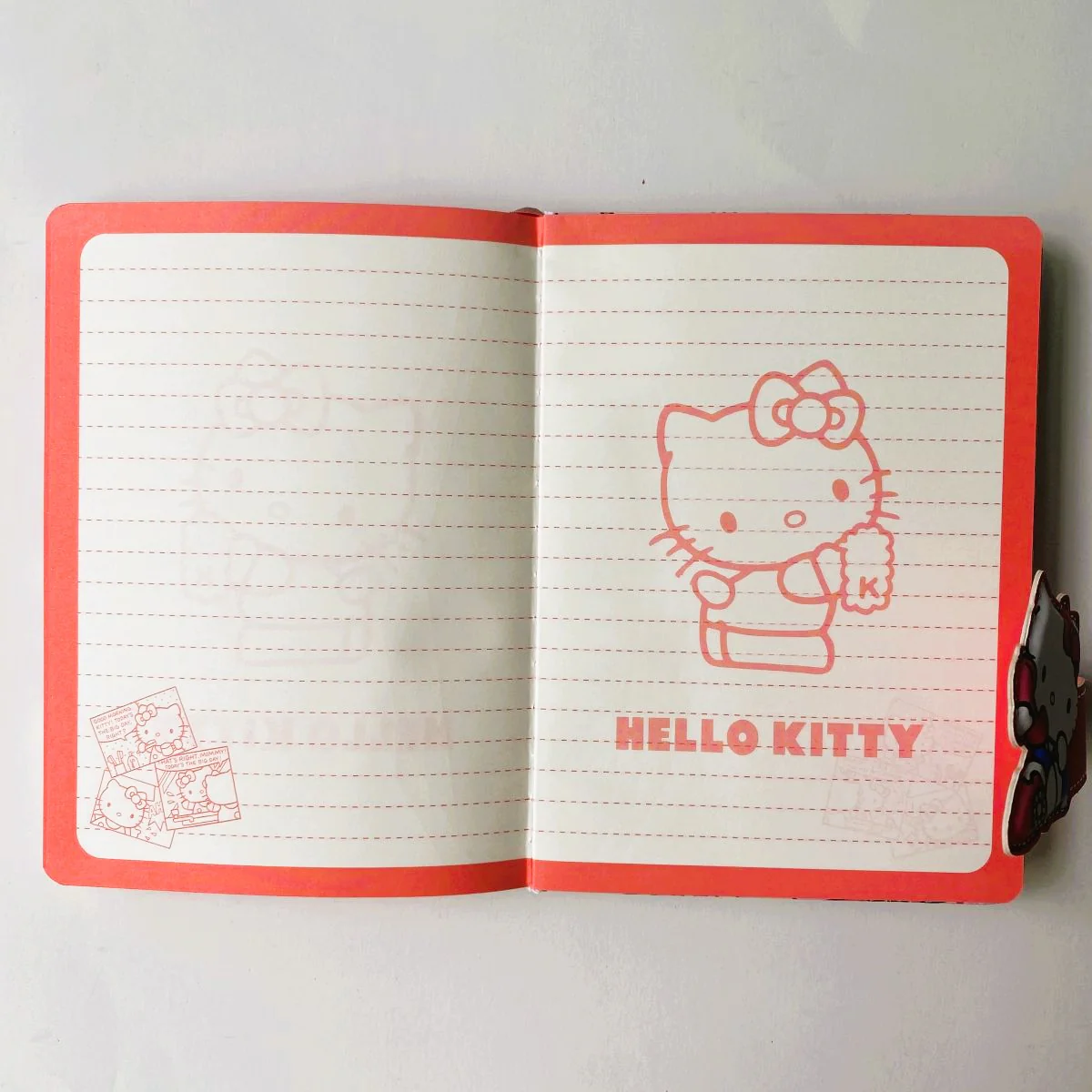 SANRIO B6 PU NOTEBOOK WITH MAGNET FLAP (HELLO KITTY) MXCK03-KT - Image 2