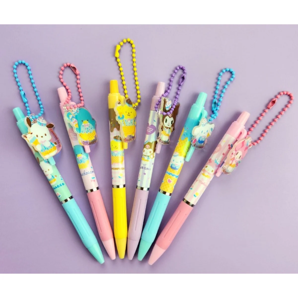 Sanrio Character 0.5MM Mechanical Pencil With Keyring - Image 2