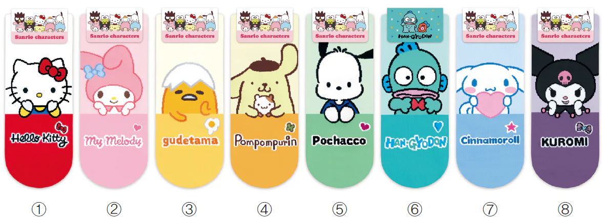 SANRIO CUTIE GAZE ANKLE SOCKS - Image 7
